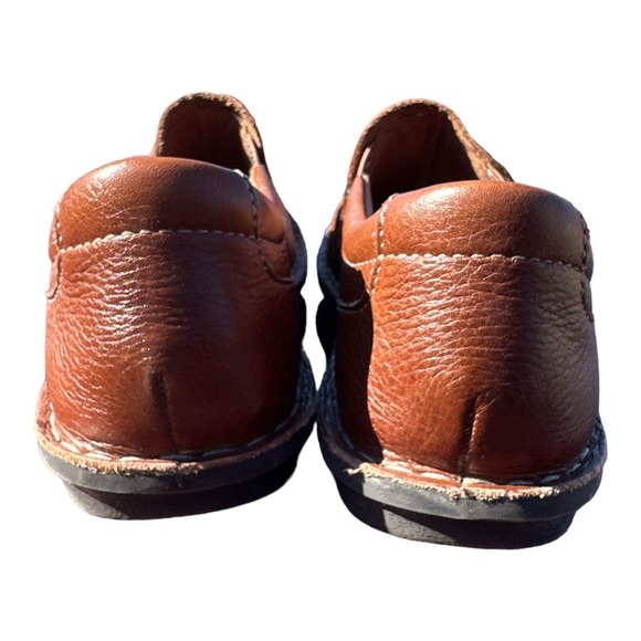 Clarks Janice‎ Barrie Women’s 7 M Brown Leather Soft Cushion Slip On - Picture 3 of 7